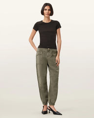 Val Cargo Linen Blend Pants