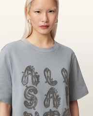 Ella Embroidered Lisa Boxy T-Shirt