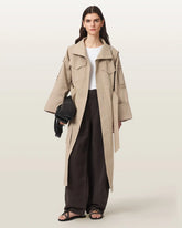 Clayton Relaxed Fit Trench Coat