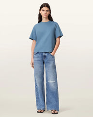 Tia Wide Leg Denim Jeans