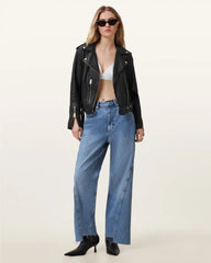Balfern Leather Biker Jacket