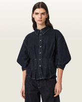 Nancy Fitted Denim Shirt
