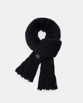 Amber Mixed Knitted Scarf