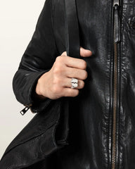 Broken Heart Sterling Silver Ring