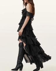 Sienna Ruffled Maxi Dress