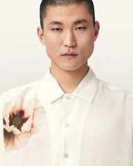 Floraison Short Sleeve Oversized Shirt
