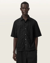Field Oversized Short Sleeve Cotton Shirt