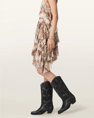 Cavarly Relaxed Fit Sleeveless Mini Dress