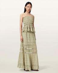 Camille Embroidered Lace Top