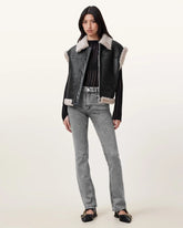 Haldan Slim Bootcut Denim Jeans