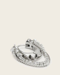 Trudy Small Chain Hoop Earrings