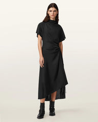 Rosie Silk Blend Midi Dress