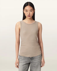 Katarina Boat Neck Slim Fit Tank Top
