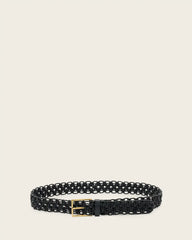 Ila Leather Woven Belt