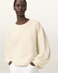 Lila Embroidered Oversized Sweatshirt