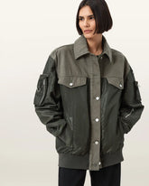 Verity Relaxed Fit Bomber Jacket