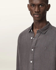 Loom Long Sleeve Linen Shirt