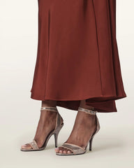 Vera Suede Heel Sandals