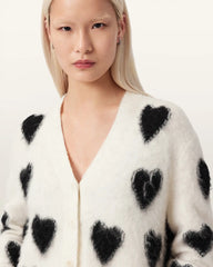 Scatter Heart Cardigan