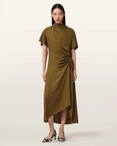 Rosie Silk Blend Midi Dress