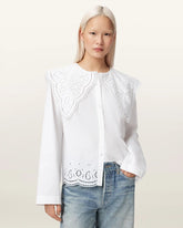 Marie Broiderie Regular Fit Shirt