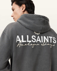 Emblem Oversized Cotton Hoody