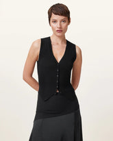 Cruz Ribbed Knitted Vest