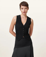 Cruz Ribbed Knitted Vest