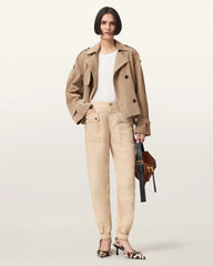 Val Cargo Linen Blend Pants