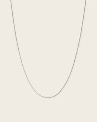 Axl Curb Sterling Silver Small Chain Necklace