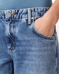 Tia Wide Leg Denim Jeans