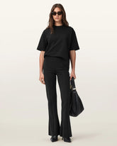 Rebecca Zip Flared Pants