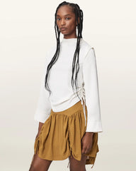Aria Check Mini Skirt