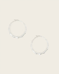Clara Medium Hoop Earrings