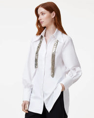 Tia Sequin Tie