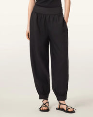Harrie Linen Blend Baggy Fit Pants