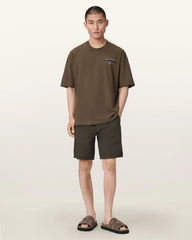 Hanbury Linen Blend Relaxed Fit Shorts