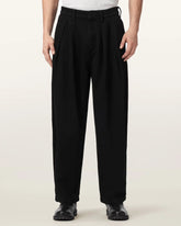 Becco Tapered Leg Pleated Pants