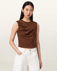 Nella Slim Fit Sleeveless Tank Top