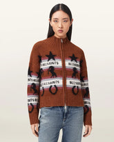 Epona Jacquard Cardigan