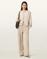 Mirri Wide Leg Jersey Joggers