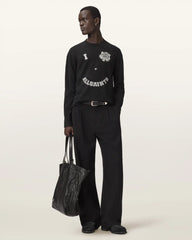 Grinner Oversized Cew Neck Sweater