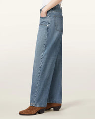 Sadie Barrel Leg Stud Denim Jeans
