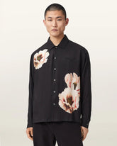 Floraison Long Sleeve Oversized Shirt