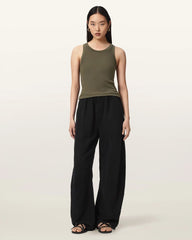 Rina Crew Neck Sleeveless Tank Top
