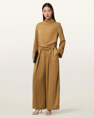 Lola Cocoon Legged Pleated Pants