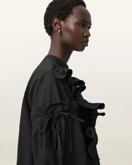 Lulu Ruffled Cotton Shirt