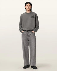 Insignia Crew Neck Cotton Sweatshirt
