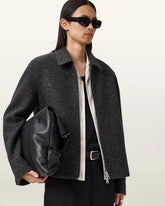 Celeste Cropped Wool Jacket