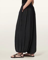 Eshe Loose Fit Satin Pants